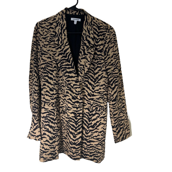 Good American Jackets & Blazers - Good American Animal Print Blazer